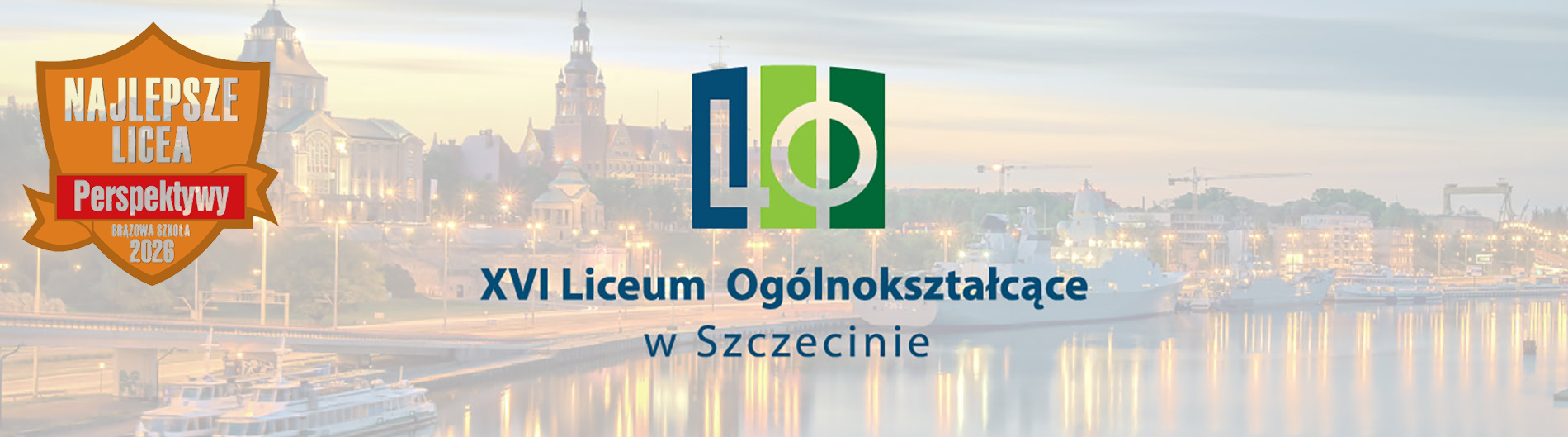 XVI LICEUM OGÓLNOKSZTAŁCĄCE Logo
