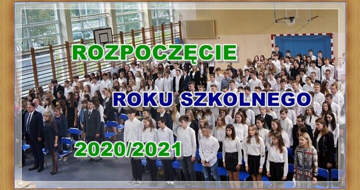 Rozpoczęcie roku szkolnego 2020/2021 - Sala gimnastyczna 16 LO
