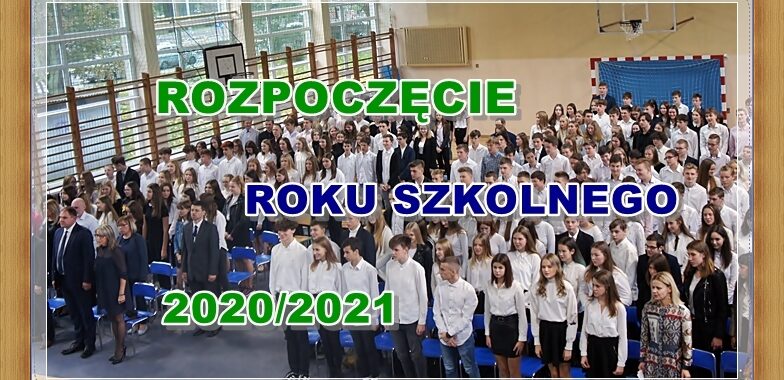 Rozpoczęcie roku szkolnego 2020/2021 - Sala gimnastyczna 16 LO