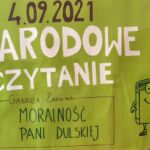 NARODOWE CZYTANIE 2021 W XVI LO