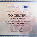 CERTYFIKAT CODE WEEK 2020